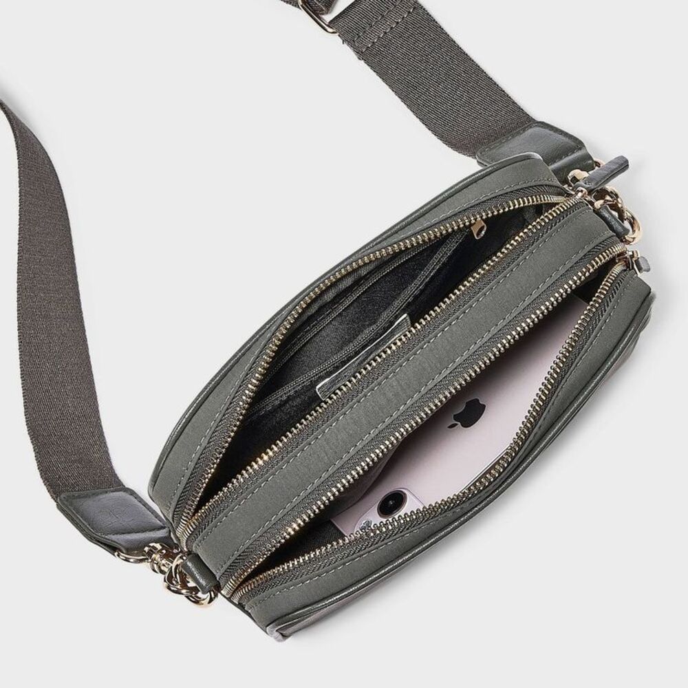 Universal Thread - Double Zip Camera Crossbody Ba… - image 4